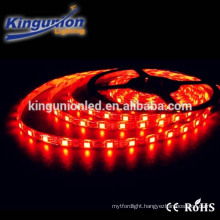 CE Rohs certificated strip flexiable light, AC85-265V input AC 12V 3 years warranty 30leds led strip light 220 volts